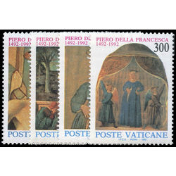 vatican stamp 904 7 piero della francesca painter 1992