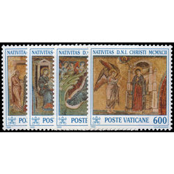vatican stamp 912 5 mosaics from basilica of st maria maggiore rome 1992