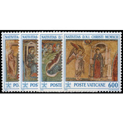 vatican stamp 912 5 mosaics from basilica of st maria maggiore rome 1992