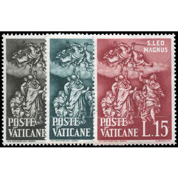 vatican stamp 301 3 pope leo the great defying attila 1961