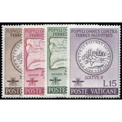 vatican stamp 326 9 who drive to eradicate malaria 1962