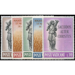 vatican stamp 330 4 the good shepherd and wheatfield 1962