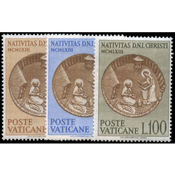 vatican stamp 372 4 african nativity scene 1963