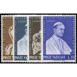 vatican stamp 383 6 new york world s fair 1964