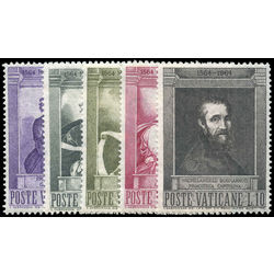 vatican stamp 387 91 michelangelo buonarroli designs from the sistine chapel 1964