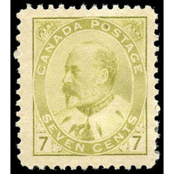 canada stamp 92 edward vii 7 1903 m vf 009
