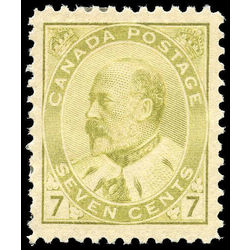 canada stamp 92 edward vii 7 1903 m vf 010