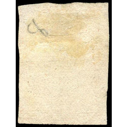 newfoundland stamp 8 pence first issue 8d 1857 U VG 007