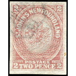 newfoundland stamp 22 1861 third pence issue 8d 1861 u vf 001
