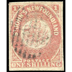 newfoundland stamp 23i 1861 third pence issue 1sh 1861 u vf 001