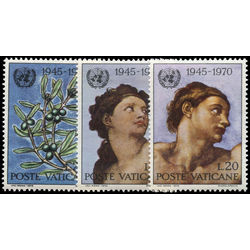 vatican stamp 492 4 25th anniversary of the united nations 1970