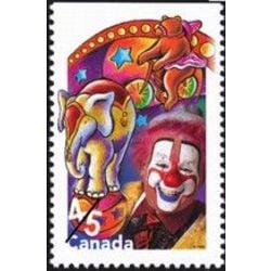 canada stamp 1757 clown animal acts 45 1998