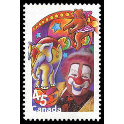 canada stamp 1757i clown animal acts 45 1998
