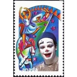 canada stamp 1758 clown equestrian acts 45 1998