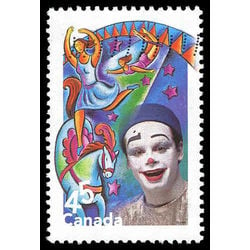 canada stamp 1758i clown equestrian acts 45 1998