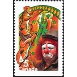 canada stamp 1759 clown lion tamer 45 1998
