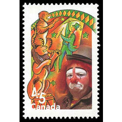 canada stamp 1759i clown lion tamer 45 1998