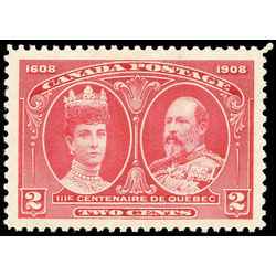canada stamp 98 king edward vii queen alexandra 2 1908 m xfnh 005