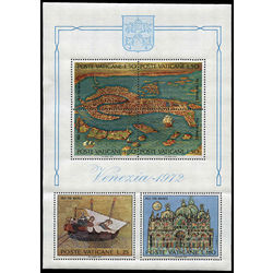 vatican stamp 520a unesco campaign to save venice 1972