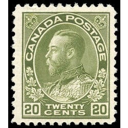 canada stamp 119d king george v 20 1912