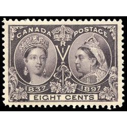 canada stamp 56 queen victoria diamond jubilee 8 1897 M VF XF 004