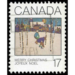 canada stamp 871ii sleigh ride 17 1980