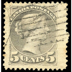 canada stamp 42 queen victoria 5 1888 u xf jumbo 012