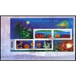 canada stamp 1951b corals 1 92 2002 FDC