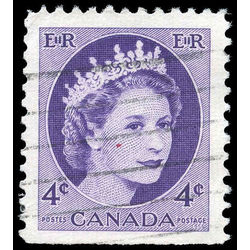 canada stamp 340bis queen elizabeth ii 4 1954