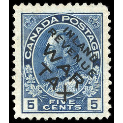 canada stamp mr war tax mr2bi war tax 5 1915 m vf ng 004