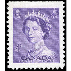 canada stamp 328bs queen elizabeth ii 4 1953
