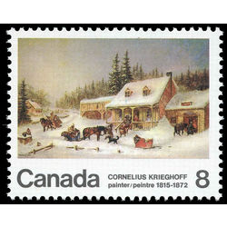 canada stamp 610iv the blacksmith s shop 8 1972