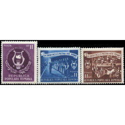 romania stamp 795 7 music week 1951