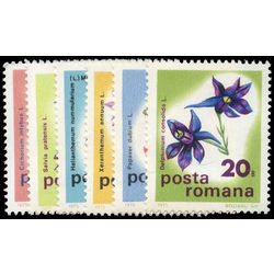 romania stamp 2575 80 flowers 1975