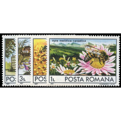 romania stamp 3483 6 apiculture 1987