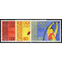 liechtenstein stamp 784 6 1984 summer olympics 1984