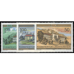 liechtenstein stamp 806 8 orders and monestaries 1985