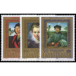 liechtenstein stamp 817 9 paintings from the princely collections 1985