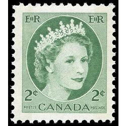 canada stamp 338p queen elizabeth ii 2 1962