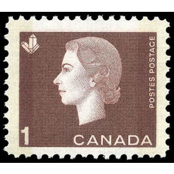 canada stamp 401p queen elizabeth ii 1 1963