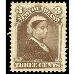 newfoundland stamp 51 queen victoria 3 1887