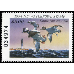 us stamp rw hunting permit rw nc12 north carolina buffleheads 5 1994