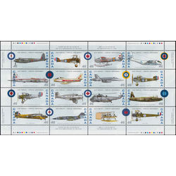 canada stamp 1808 canadian air forces 1924 1999 1999