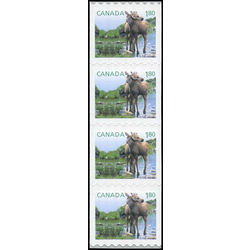 canada stamp 2509 moose 1 80 2012 M VFNH STRIP 4