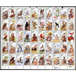 us stamp postage issues 2335b north american wildlife 1987