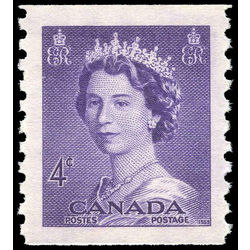 canada stamp 333 queen elizabeth ii 4 1953
