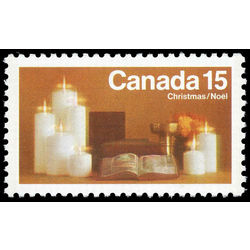 canada stamp 609pi christmas candles 15 1972