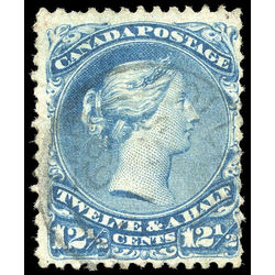 canada stamp 28a queen victoria 12 1868 u vg 002