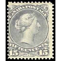 canada stamp 29vi queen victoria 15 1868