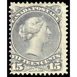 canada stamp 29vi queen victoria 15 1868